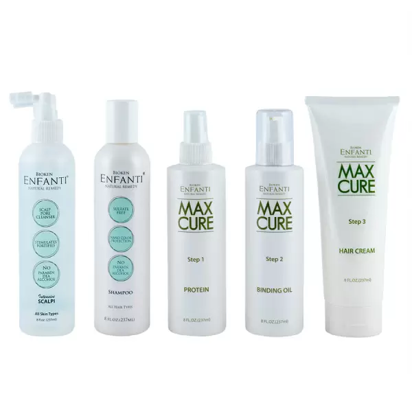 Scalpi + шампунь для всех типов + интенсивное восстановление набор МаксКюре - MaxCure 3 Step (Set)