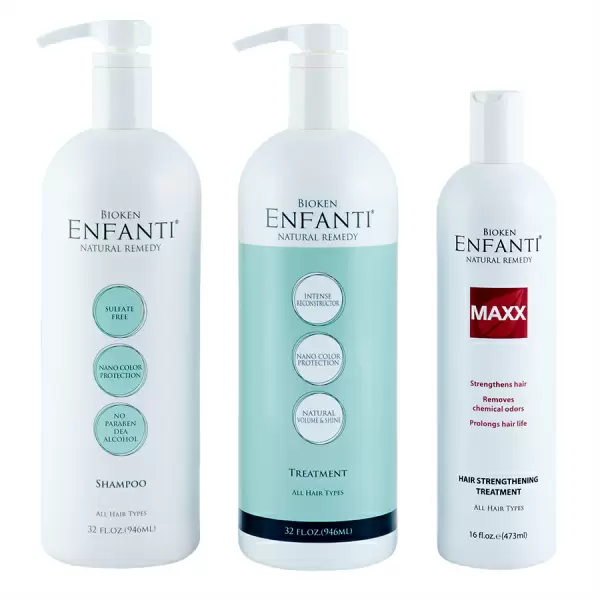 Шампунь для всех 946 мл + Маска реконструктор 946 мл + Макс 473 мл