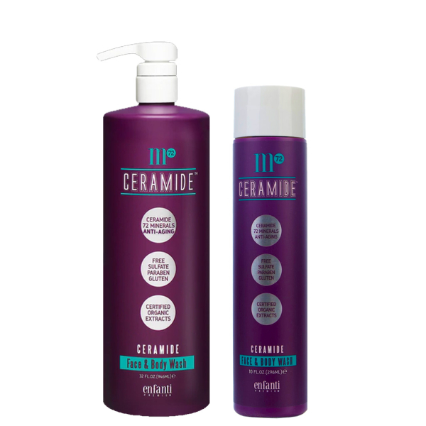 Керамидный Гель для мытья тела и лица - Face & Body Wash